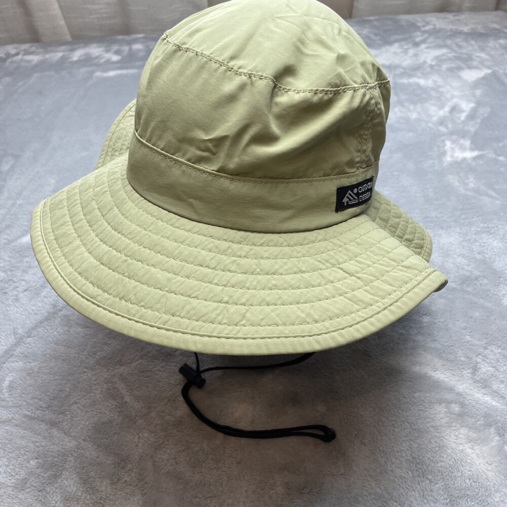 Dorfman Pacific DPC Outdoor Design Sun Hat Size M Tan Vented Boonie Fishing Golf